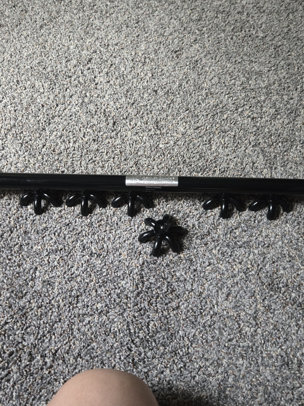 Ashley Black Big Daddy in Black Fascia Blaster